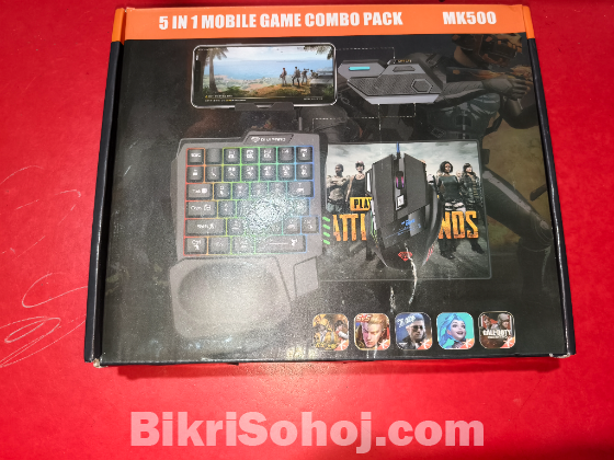 5 in 1 Mobile gaming combo